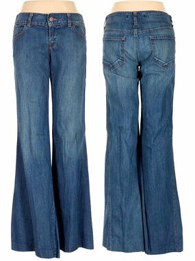 J BRAND kat wide leg flare jeans mid-rise size 26